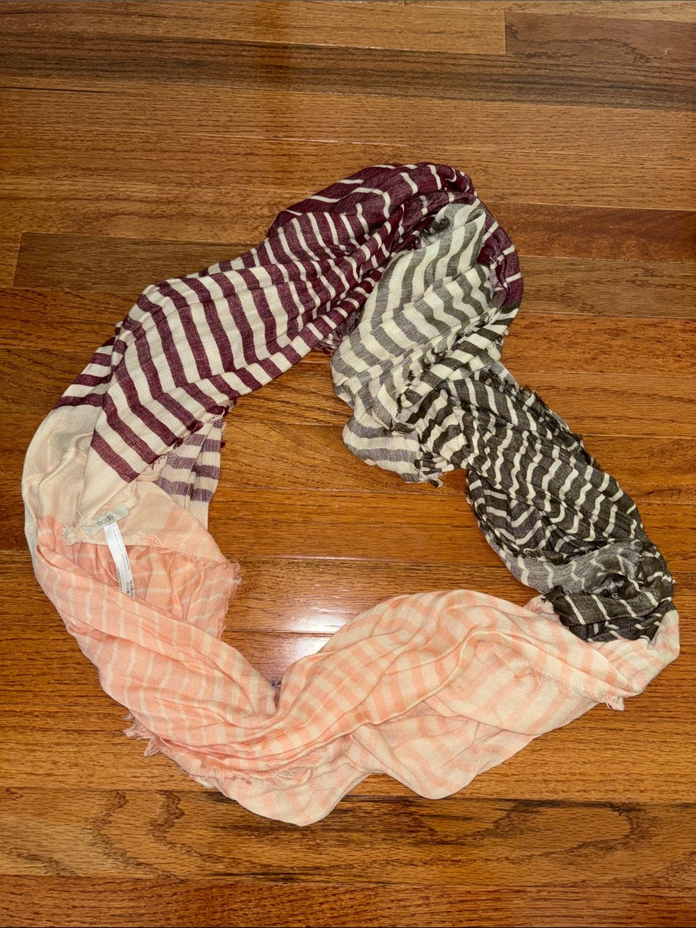 Ecote Multicolor Infinity Lightweight Scarf OS
